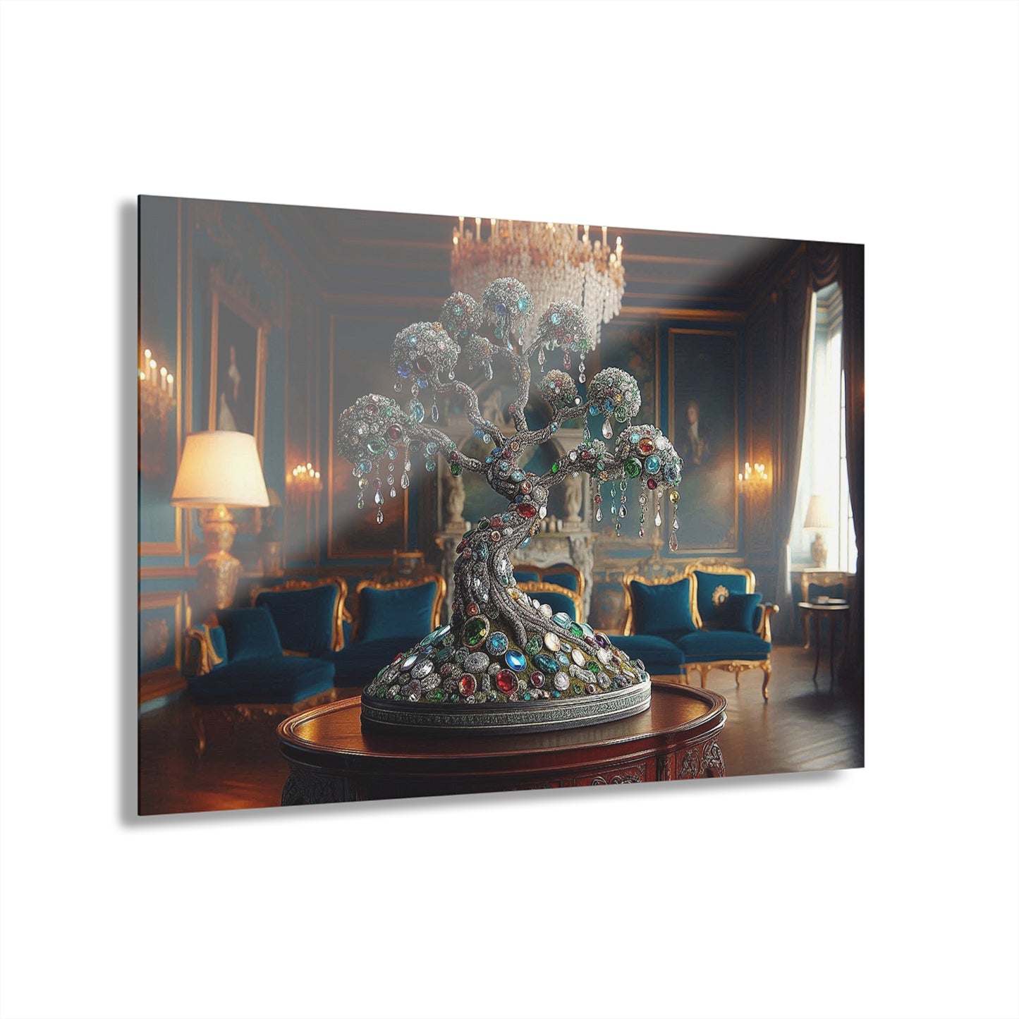 Large Tree of Life Acrylic Print with French Cleat Tree Lover Wall Art Gardener Gift Plant Lover Artwork Modern Home Decor