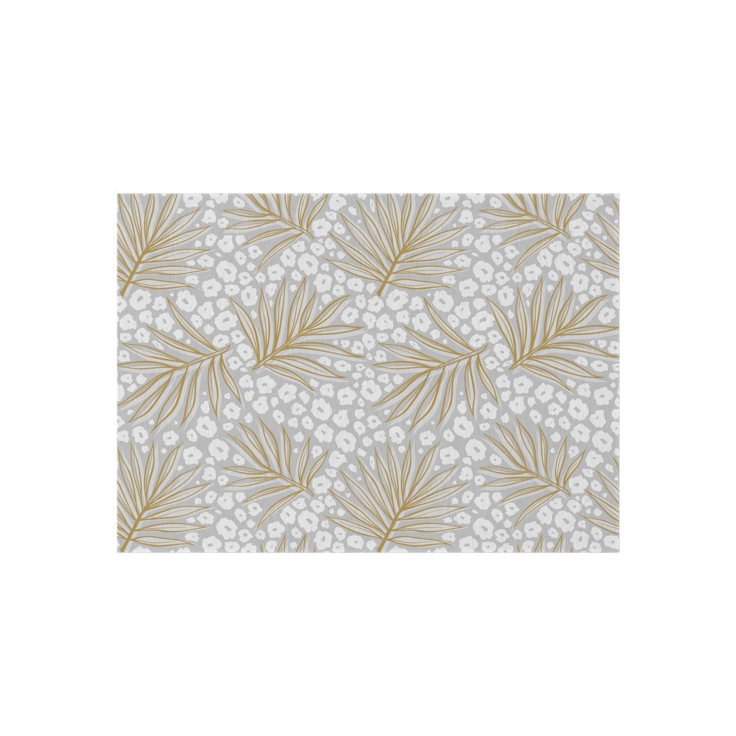 Chenille Outdoor Rug with No-Skid Backing Cozy Outdoor Carpet Patio Decor Gazebo Rug Pool Area Decor Outdoor Damask Pattern Kitchen Carpet