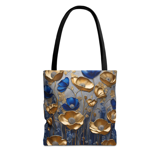Floral Design Field of Flowers Tote Floral Grocery Wildflower Shopping Bag Cottage Core Gift Bag Boho Bag Poppy Tote Mom Gift