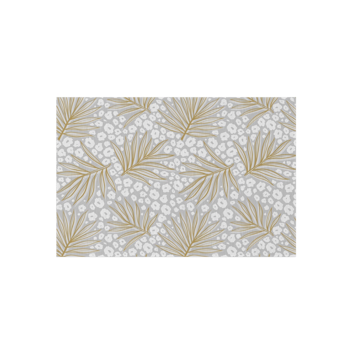 Chenille Outdoor Rug with No-Skid Backing Cozy Outdoor Carpet Patio Decor Gazebo Rug Pool Area Decor Outdoor Damask Pattern Kitchen Carpet