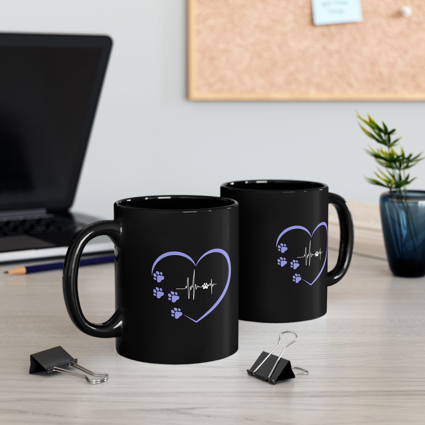 Dog or Cat Lover Coffee Mug | Pet Lover Animal Lover Gift | Pet Parent Mug | Cute Dog Paw Gift |