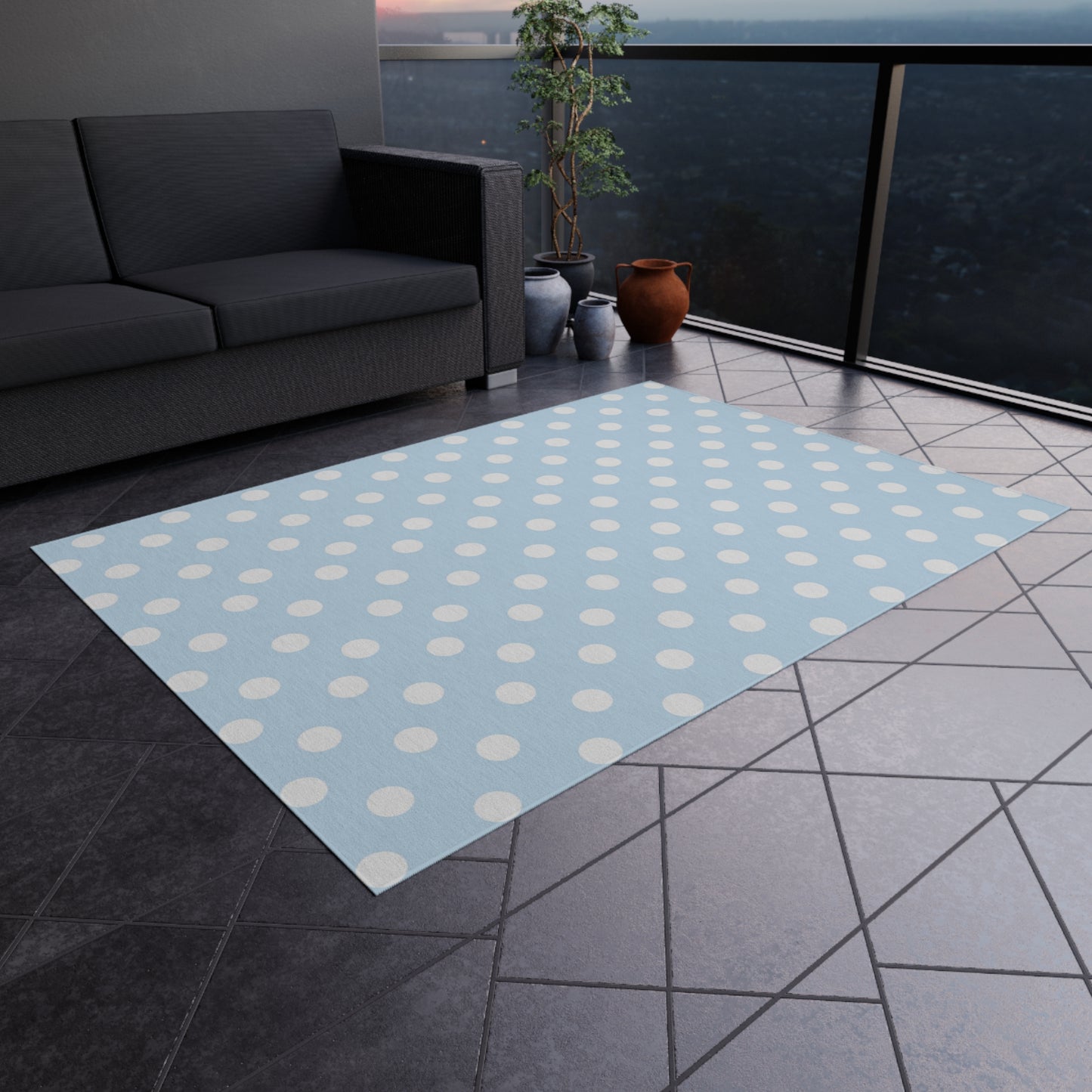 Chenille Outdoor Rug with No-Skid Backing Cozy Outdoor Carpet Patio Decor Gazebo Rug Pool Area Decor Outdoor Kitchen Carpet