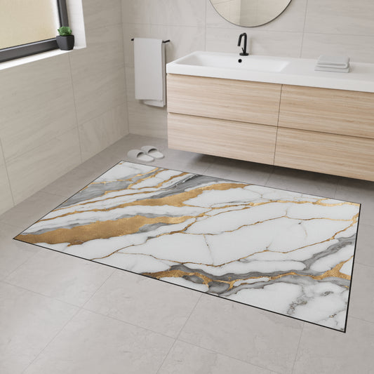 Decorative Heavy Duty Non-Slip Floor Mat Stylish Design Perfect for Entryway Kitchen Décor Garage Rug Coffee Bar Bathroom Floor Door Mat