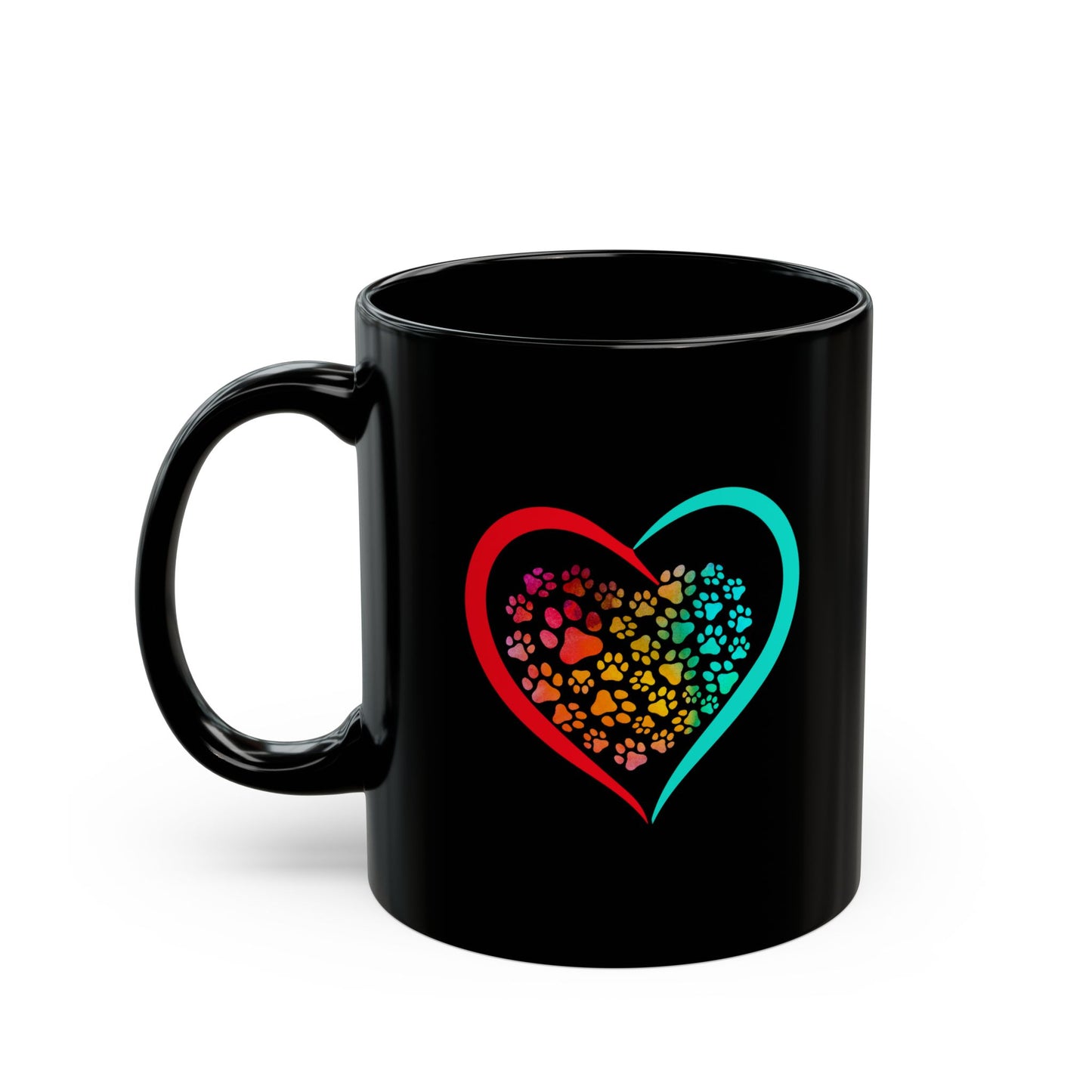 Dog or Cat Lover Coffee Mug | Pet Lover Paw Print Mug | Animal Lover Gift | Pet Parent Gift | Funny Dog Tea Cup |