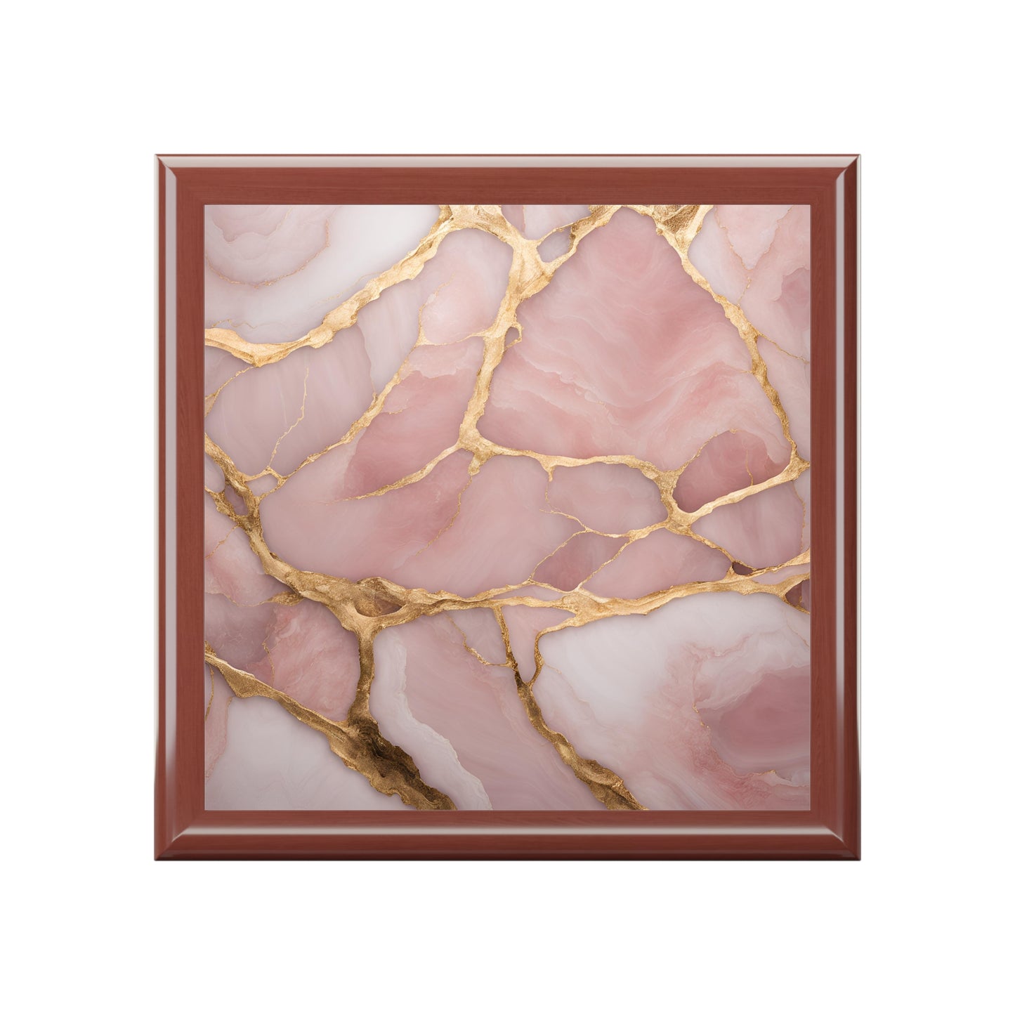 Unique Jewelry Box Trinket Box Bedroom Dresser Decor Vanity Gift Box - 3 colors to choose from