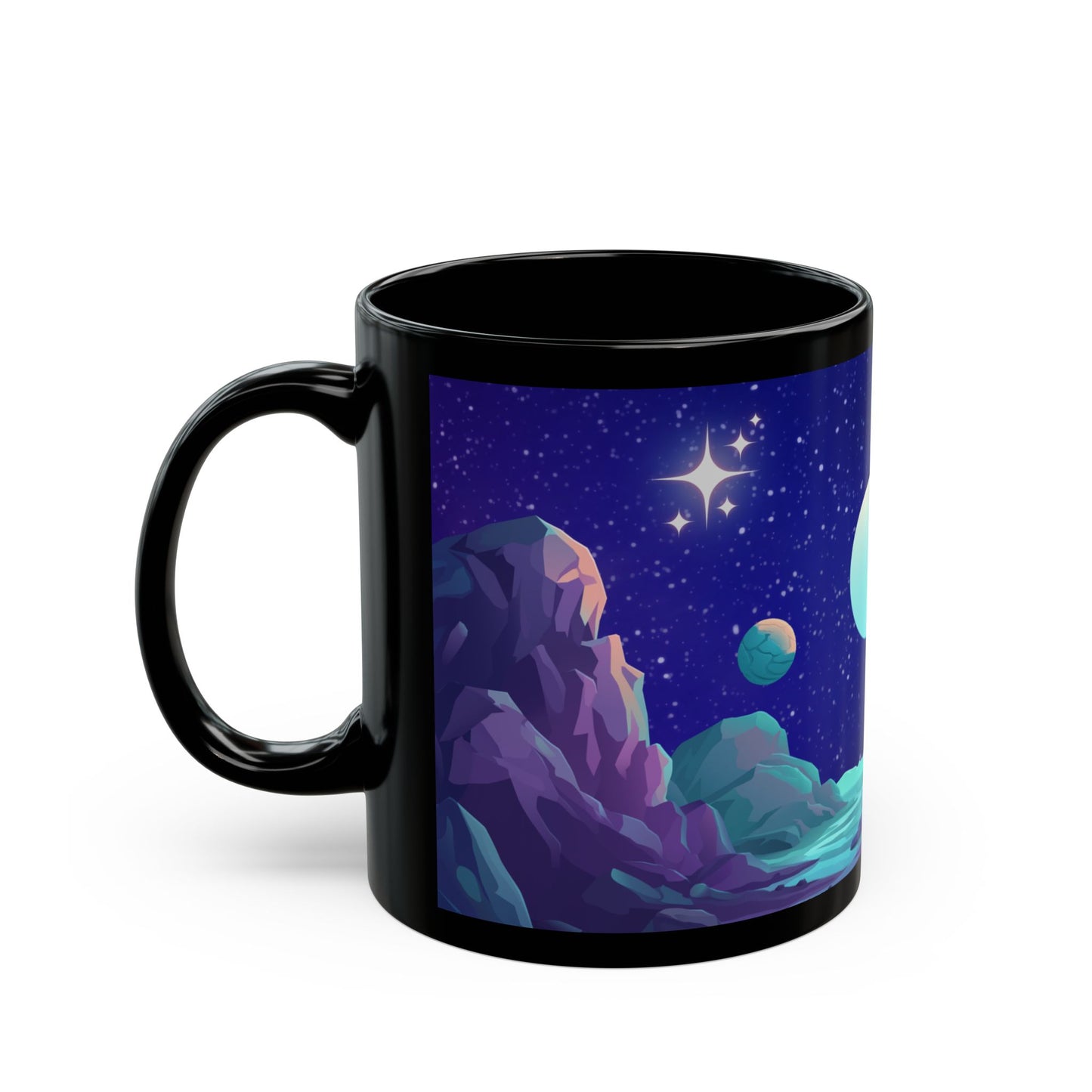 Outer Space Galaxy Mug Anime Themed Gift Mug Sci-Fi Lover Gift