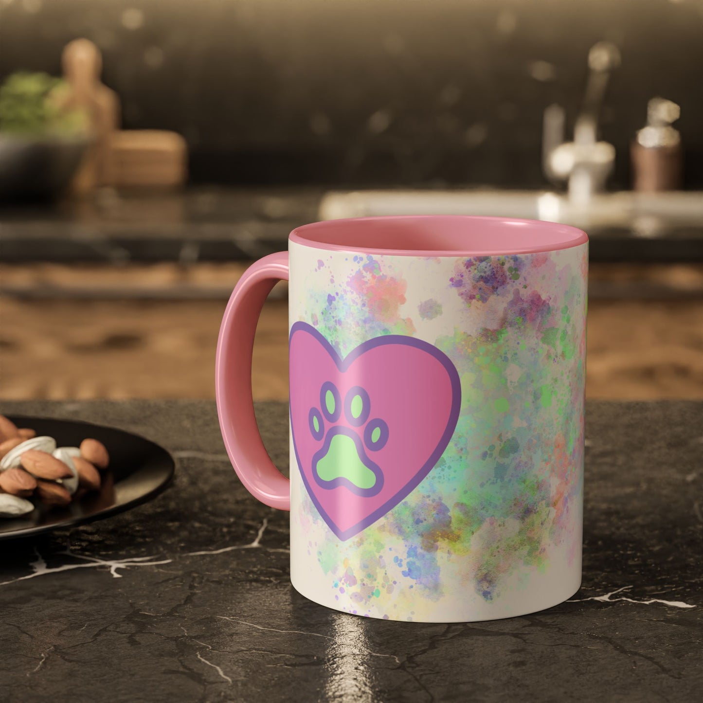 Dog Lover Mug | Pet Lover Gift | Paw Print Mug Animal Lover Gift