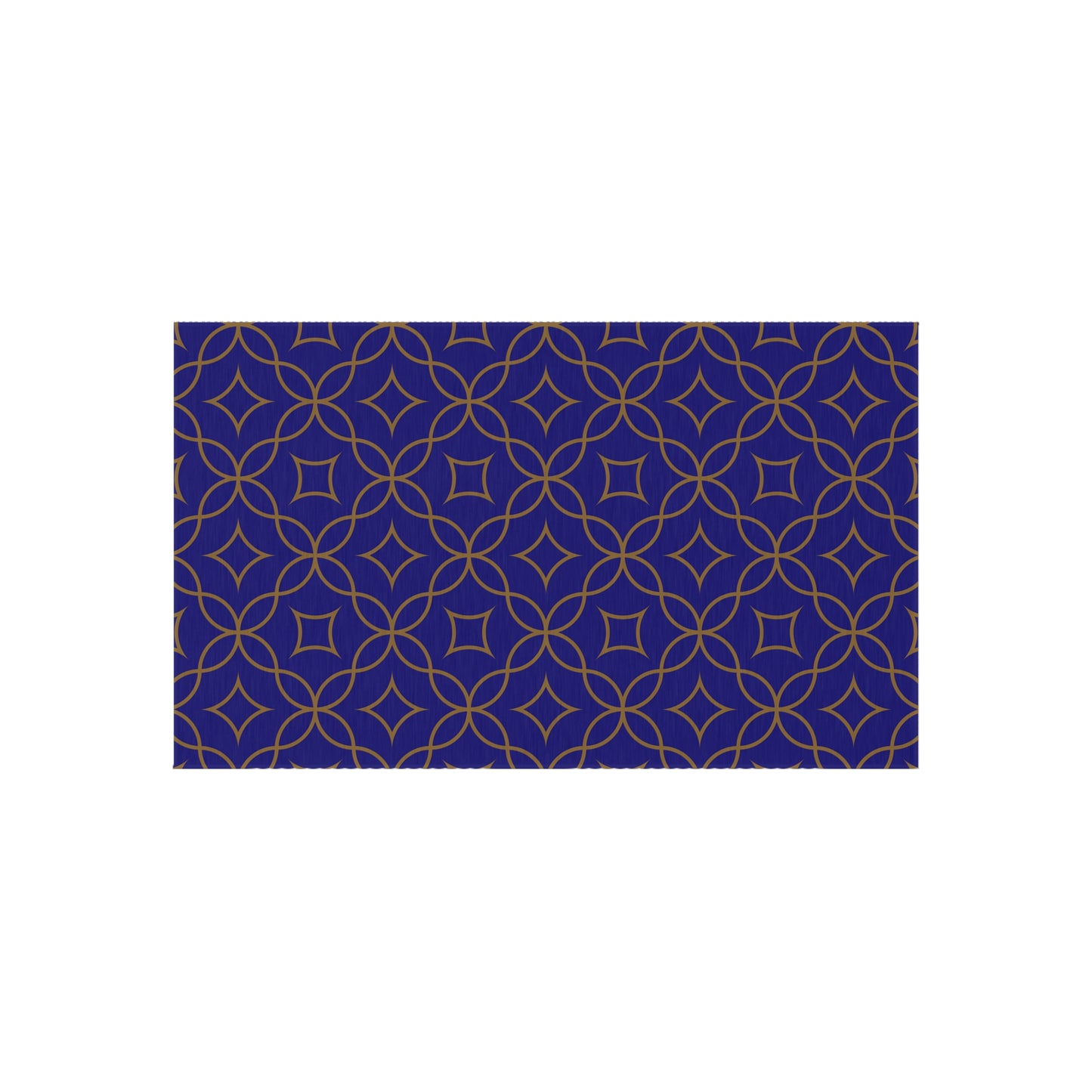 Chenille Outdoor Rug with No-Skid Backing Cozy Blue Outdoor Carpet Patio Decor Gazebo Rug Pool Area Decor Outdoor Kitchen Carpet