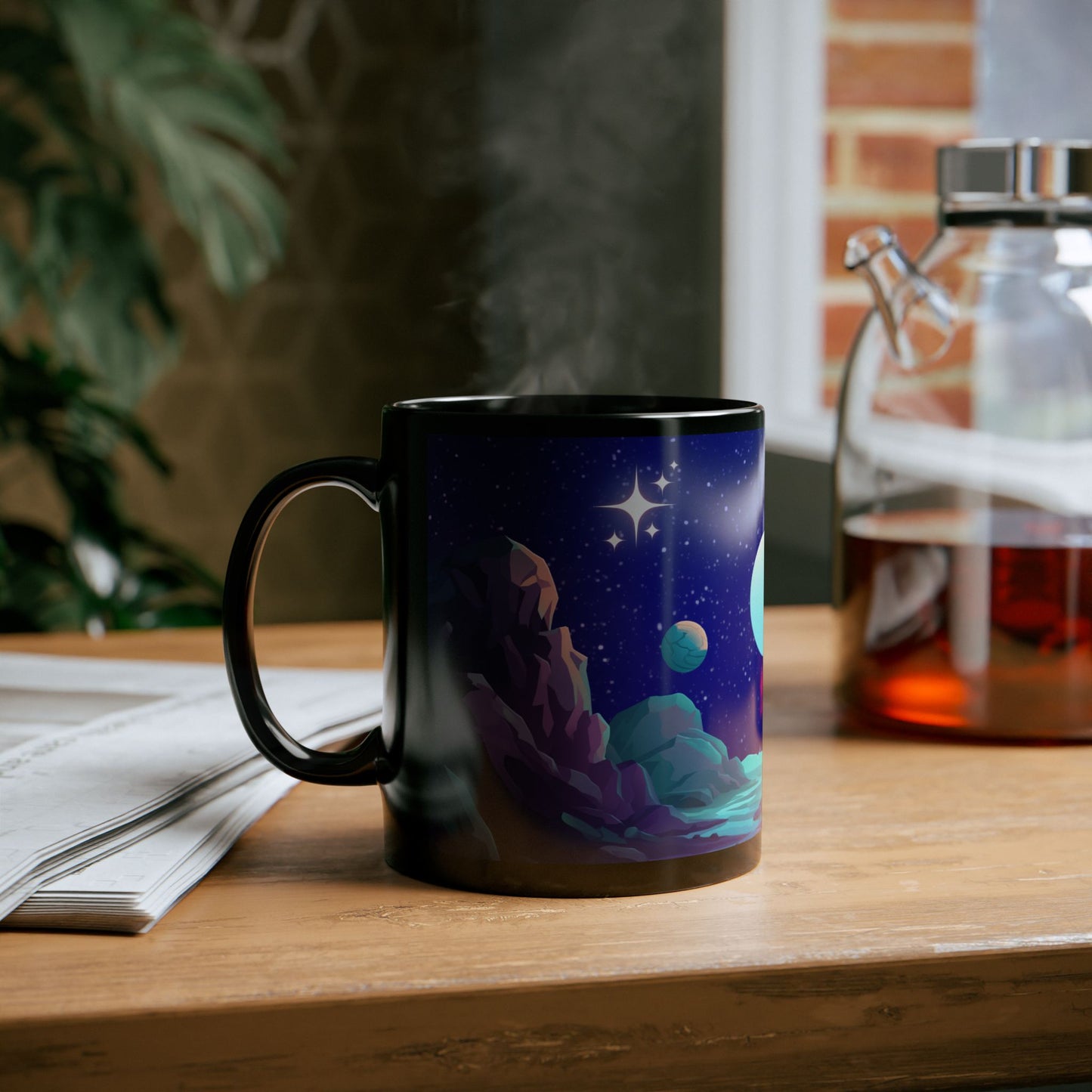 Outer Space Galaxy Mug Anime Themed Gift Mug Sci-Fi Lover Gift