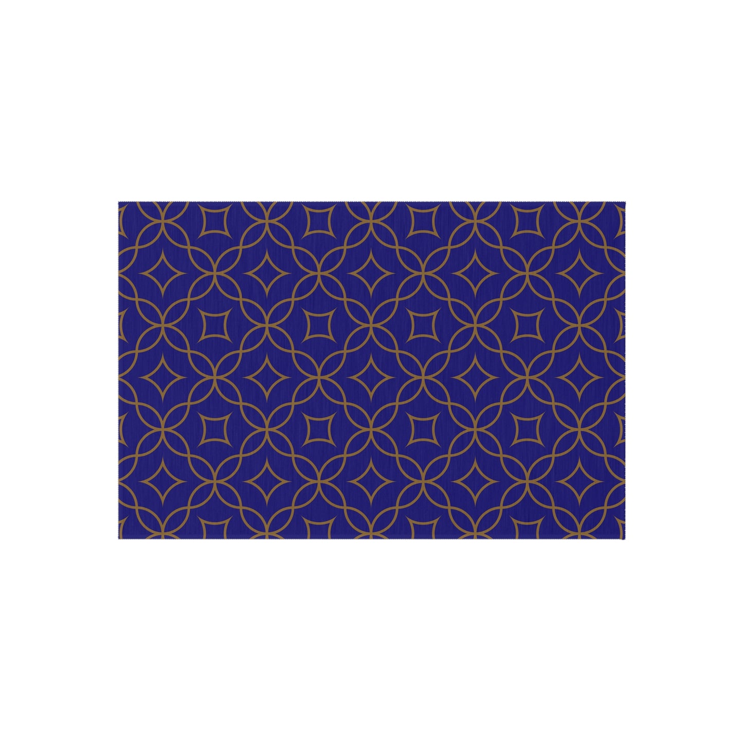 Chenille Outdoor Rug with No-Skid Backing Cozy Blue Outdoor Carpet Patio Decor Gazebo Rug Pool Area Decor Outdoor Kitchen Carpet