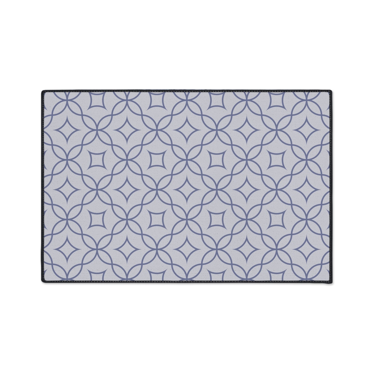 Decorative Heavy Duty Non-Slip Floor Mat Stylish Design Perfect for Entryway Kitchen Décor Grey Geometric Floral Design Rug Bathroom Mat