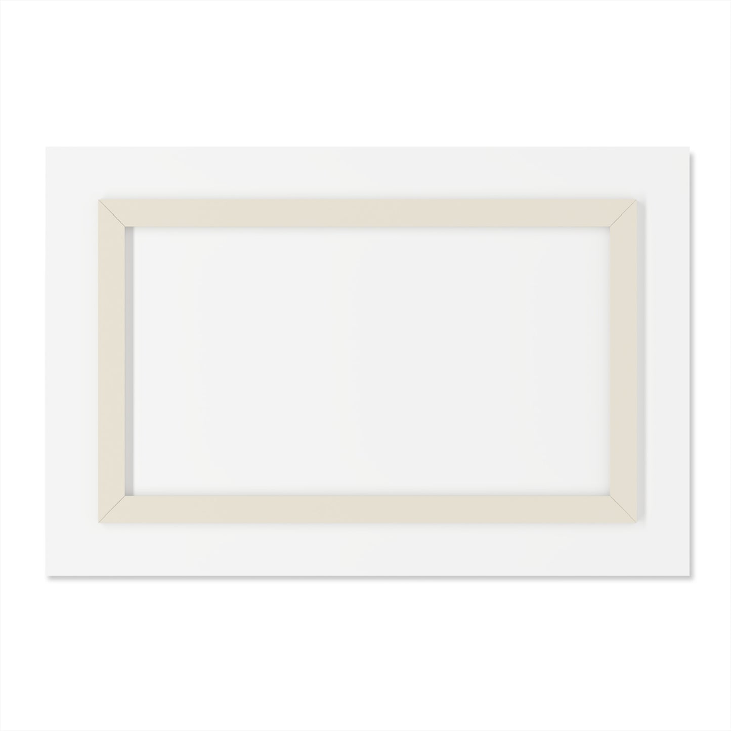 Abstract Modern Art Design Acrylic Print with Full Moon Downtown Art White Cityscape Nature Wall Art Relaxing Contemporary Artwork