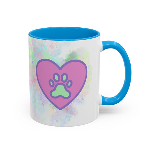 Dog Lover Mug | Pet Lover Gift | Paw Print Mug Animal Lover Gift