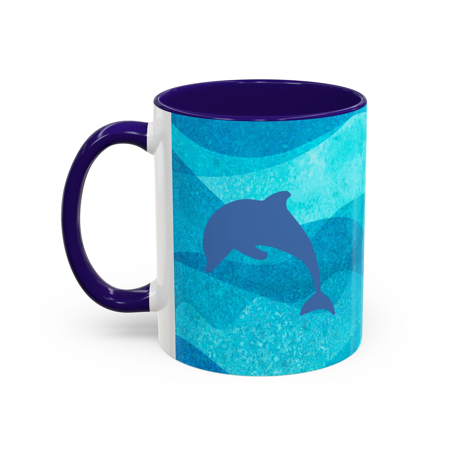 Dolphin Lover Coffee Mug Oceanic Themed Gift Sea Lover Gift Mug Salt Life Gift