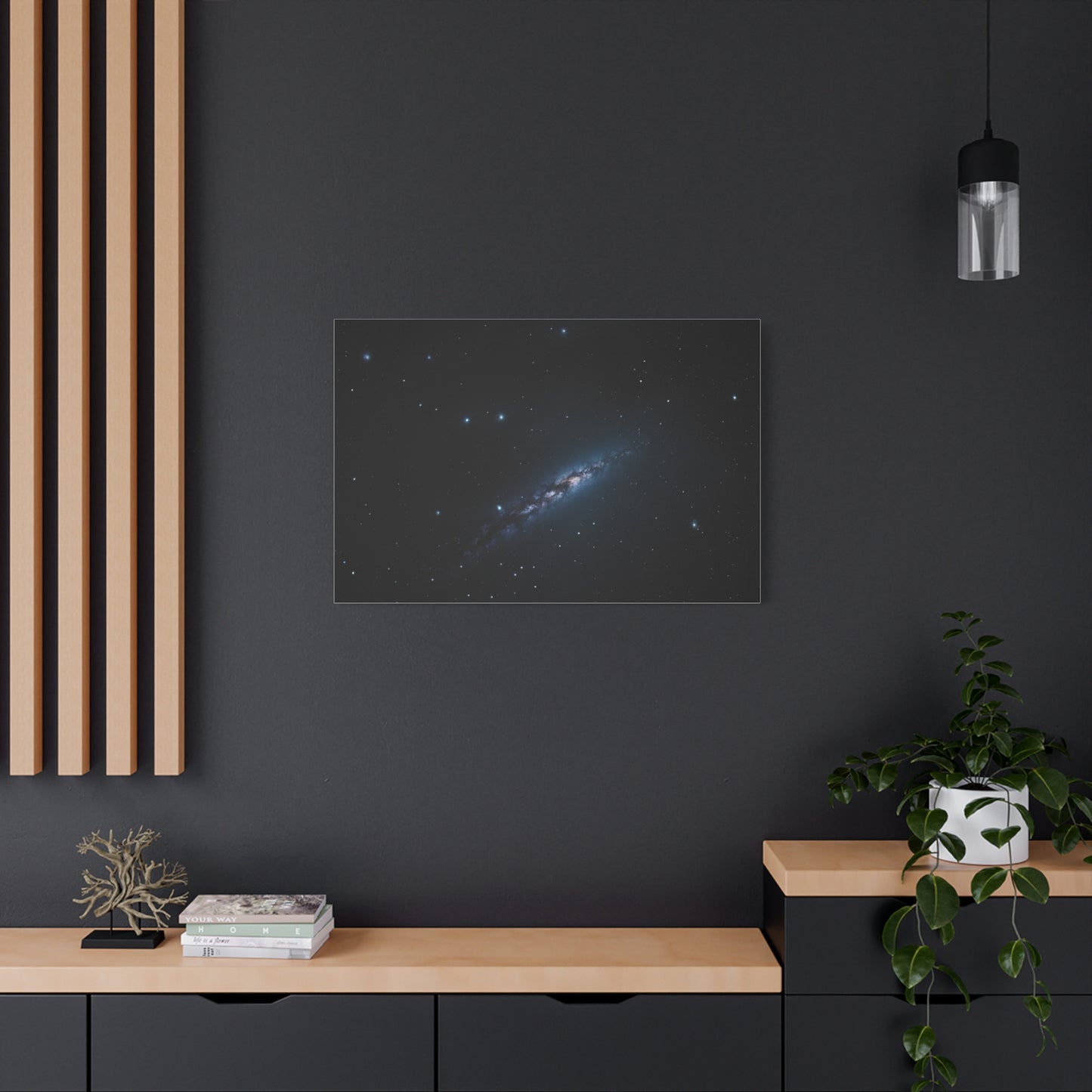 Celestial Print Wall Art | Matte Canvas, Stretched, 1.25" | Outer Space | Night Sky | Starry Night | Sci-fi |