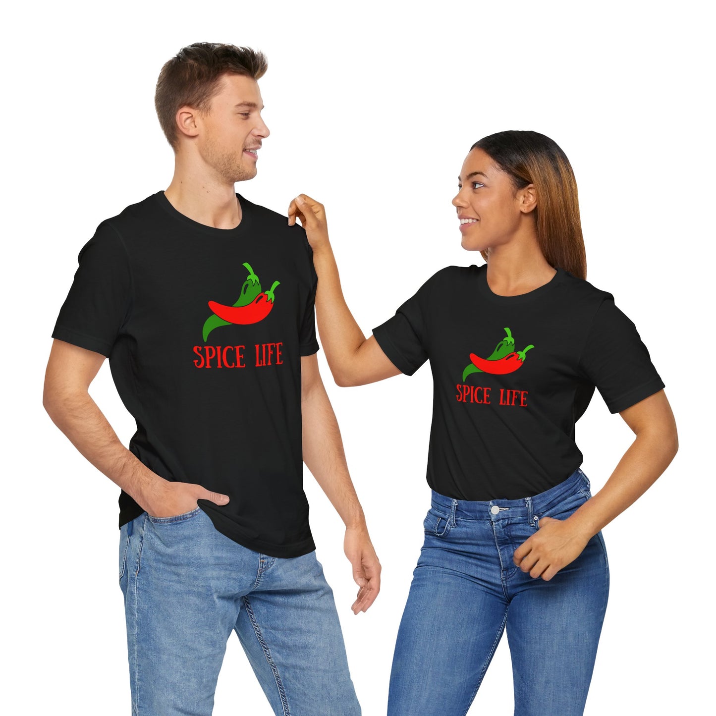 Spice Life T-Shirt | Unisex Foodie Gift T-Shirt | Spicy Food Culinary Gift Tee Home Cook Shirt Food Lover Gift