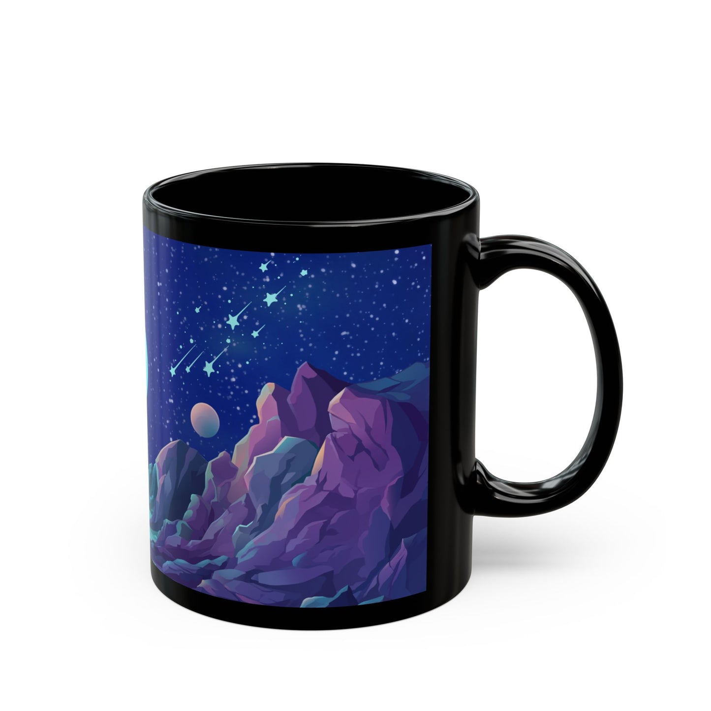 Outer Space Galaxy Mug Anime Themed Gift Mug Sci-Fi Lover Gift