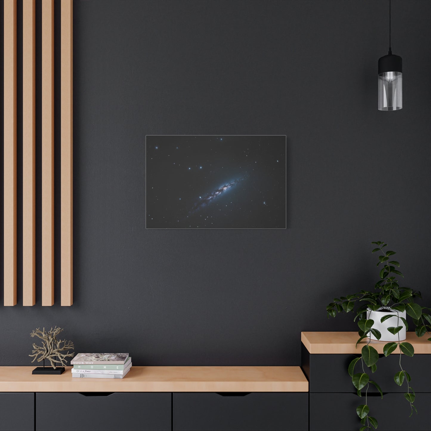 Celestial Print Wall Art | Matte Canvas, Stretched, 1.25" | Outer Space | Night Sky | Starry Night | Sci-fi |