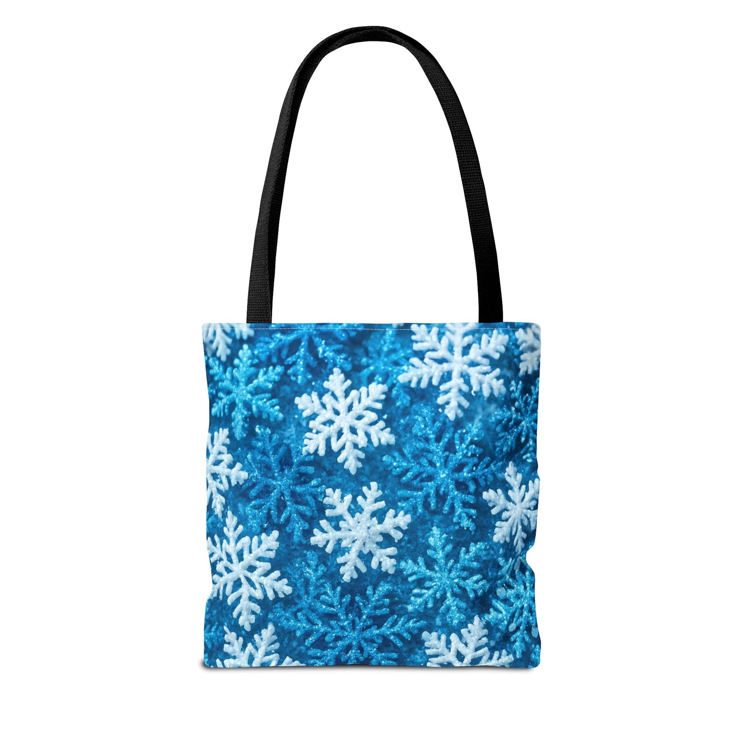 Snowflake Christmas Tote Bag Holiday Cheer Gift Glam Winter Accessory Reusable Winter Tree Shopping Bag Xmas Joy Gift Unisex Bag for Him Her