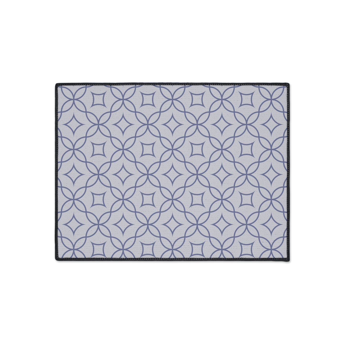 Decorative Heavy Duty Non-Slip Floor Mat Stylish Design Perfect for Entryway Kitchen Décor Grey Geometric Floral Design Rug Bathroom Mat