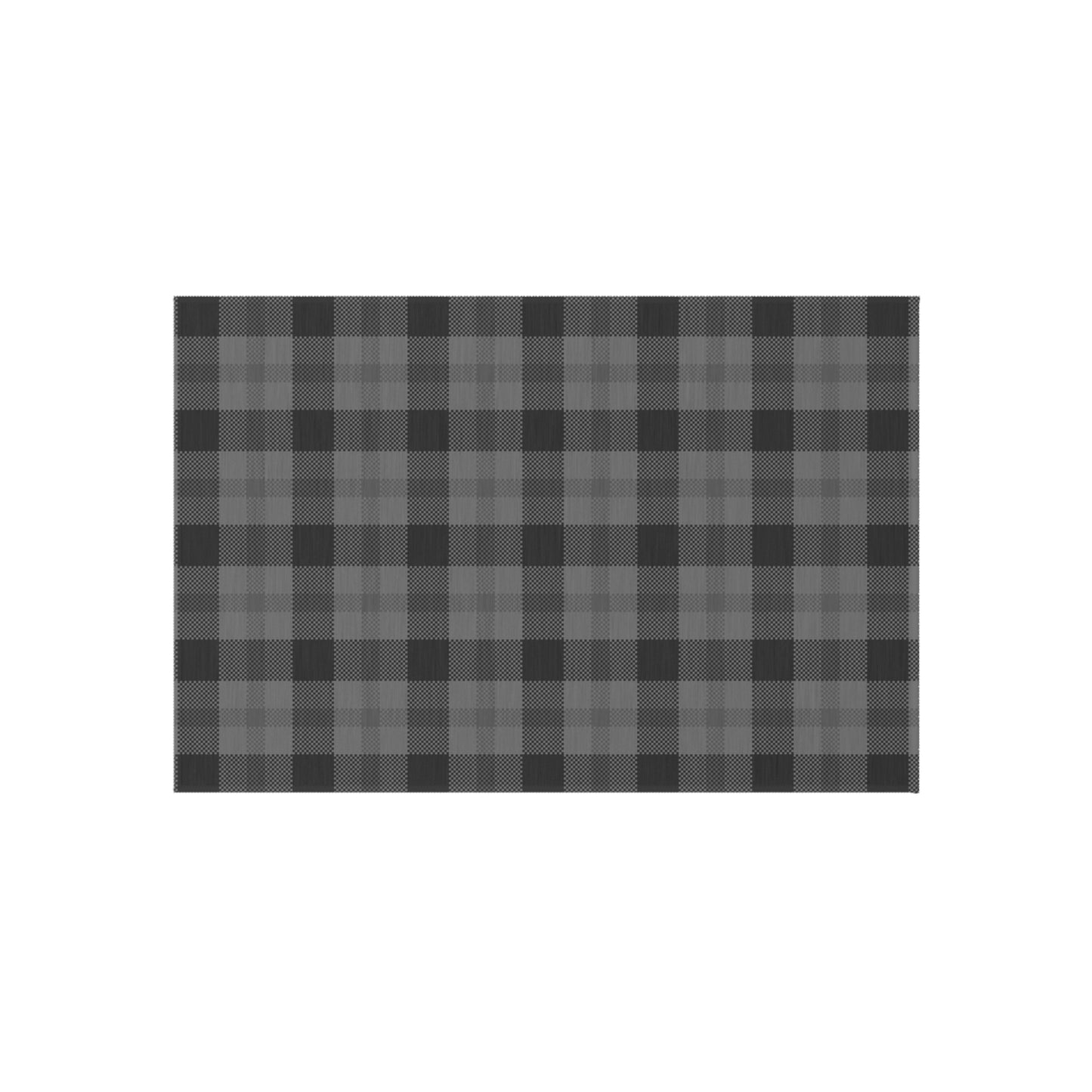 Checker Pattern Chenille Outdoor Rug with No-Skid Backing Cozy Outdoor Carpet Patio Decor Gazebo Rug Pool Area Decor Outdoor Kitchen Carpet