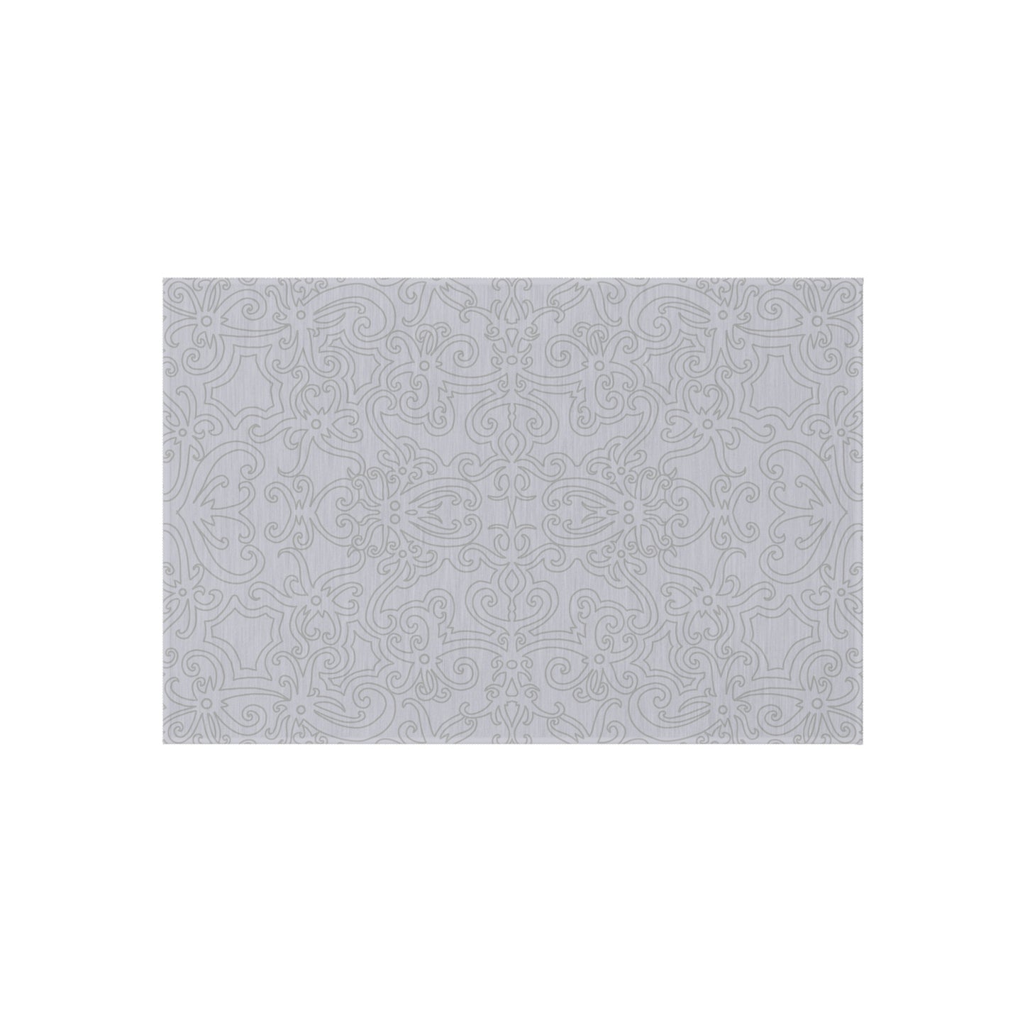 Chenille Outdoor Rug with No-Skid Backing Cozy Grey Outdoor Carpet Patio Decor Gazebo Rug Pool Area Decor Outdoor Kitchen Carpet