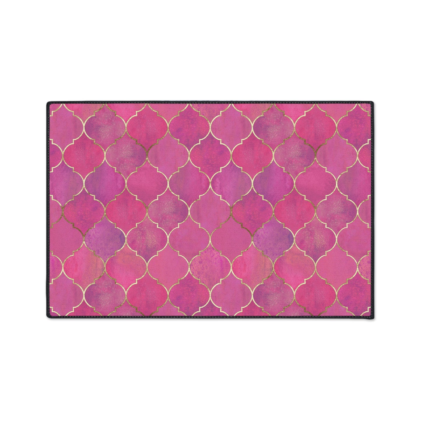 Decorative Heavy Duty Non-Slip Floor Mat Stylish Design Perfect for Entryway Kitchen Décor Garage Rug Coffee Bar Bathroom Floor Door Mat