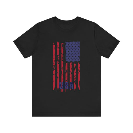 Flag T-shirt | Patriotic | Americana | Unisex | USA | Maga | Election |