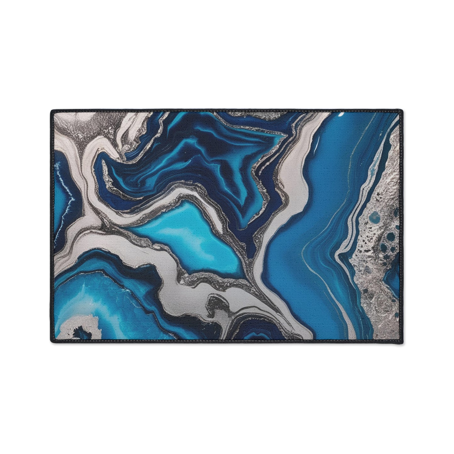 Decorative Heavy Duty Non-Slip Floor Mat Stylish Design Perfect for Entryway Kitchen Décor Garage Rug Coffee Bar Bathroom Floor Door Mat