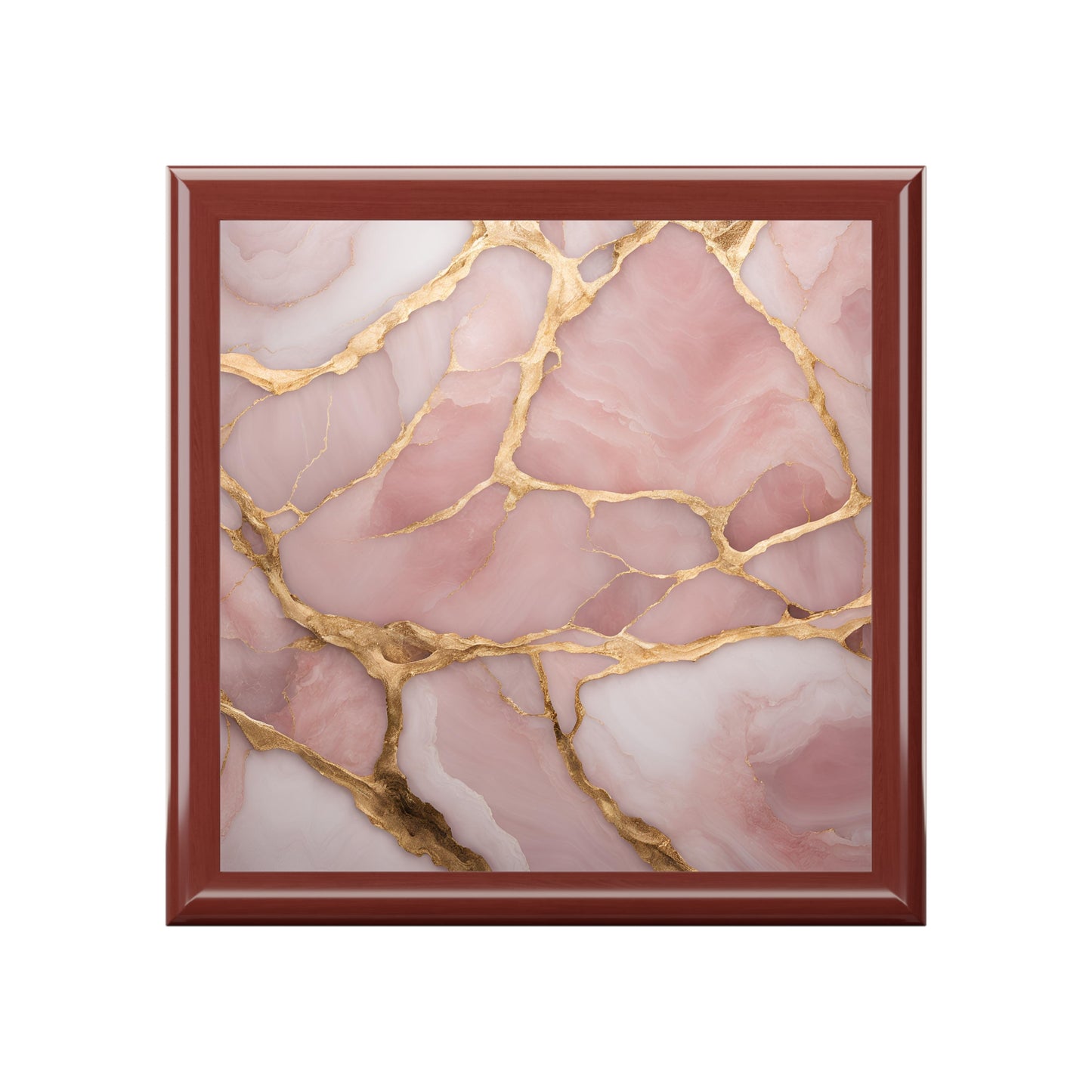 Unique Jewelry Box Trinket Box Bedroom Dresser Decor Vanity Gift Box - 3 colors to choose from
