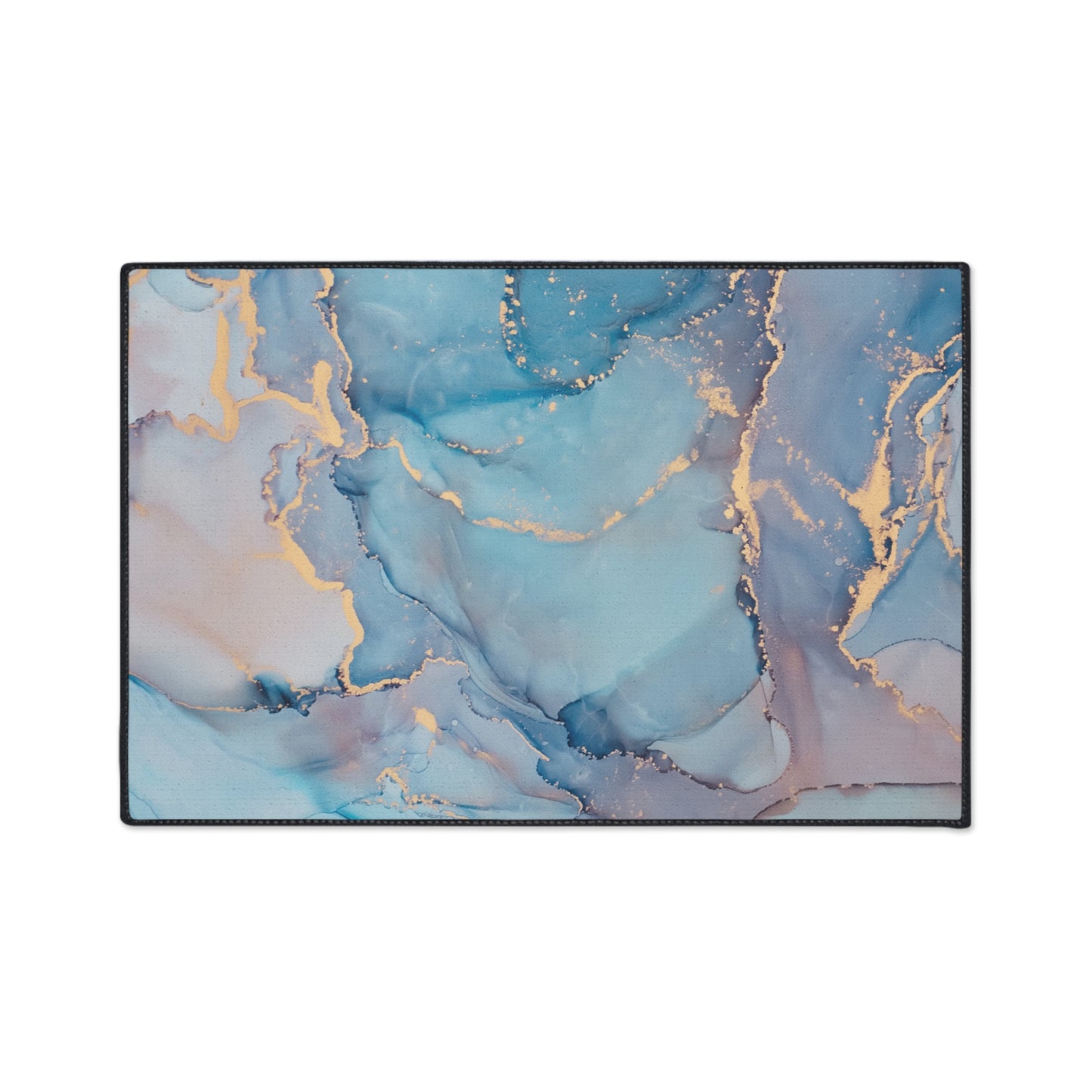 Decorative Heavy Duty Non-Slip Floor Mat Stylish Design Perfect for Entryway Kitchen Décor Marble Agate Design Rug Bathroom Mat