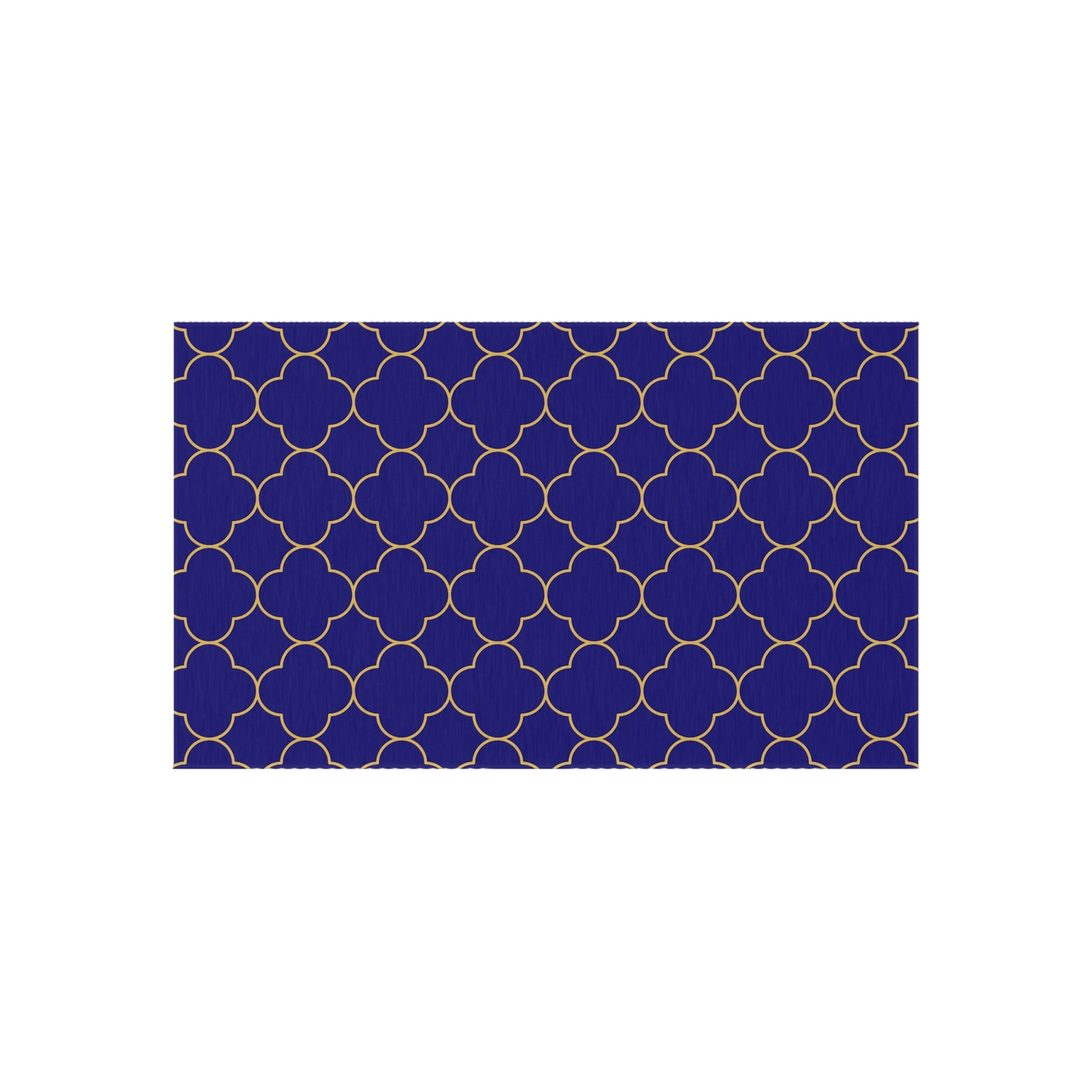 Chenille Outdoor Rug with No-Skid Backing Cozy Outdoor Carpet Blue Patio Decor Gazebo Rug Pool Area Decor Outdoor Kitchen Carpet
