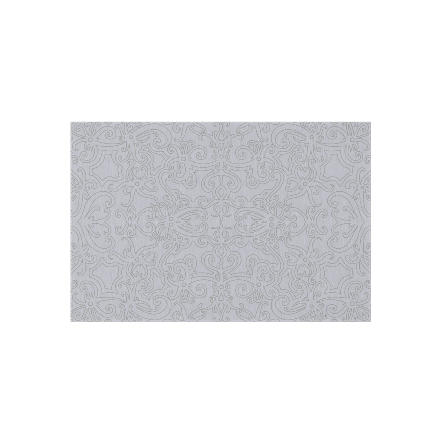 Chenille Outdoor Rug with No-Skid Backing Cozy Grey Outdoor Carpet Patio Decor Gazebo Rug Pool Area Decor Outdoor Kitchen Carpet