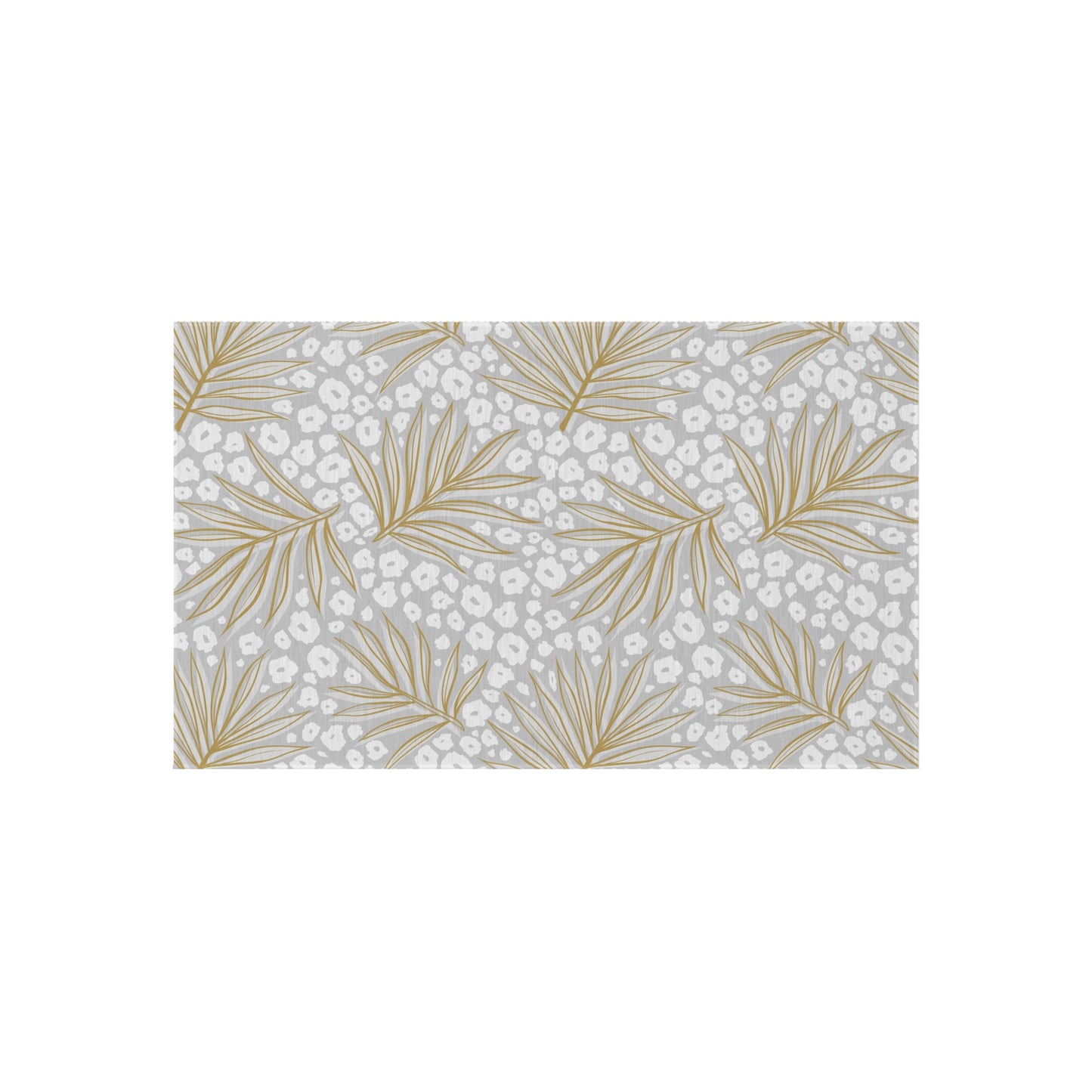 Chenille Outdoor Rug with No-Skid Backing Cozy Outdoor Carpet Patio Decor Gazebo Rug Pool Area Decor Outdoor Damask Pattern Kitchen Carpet