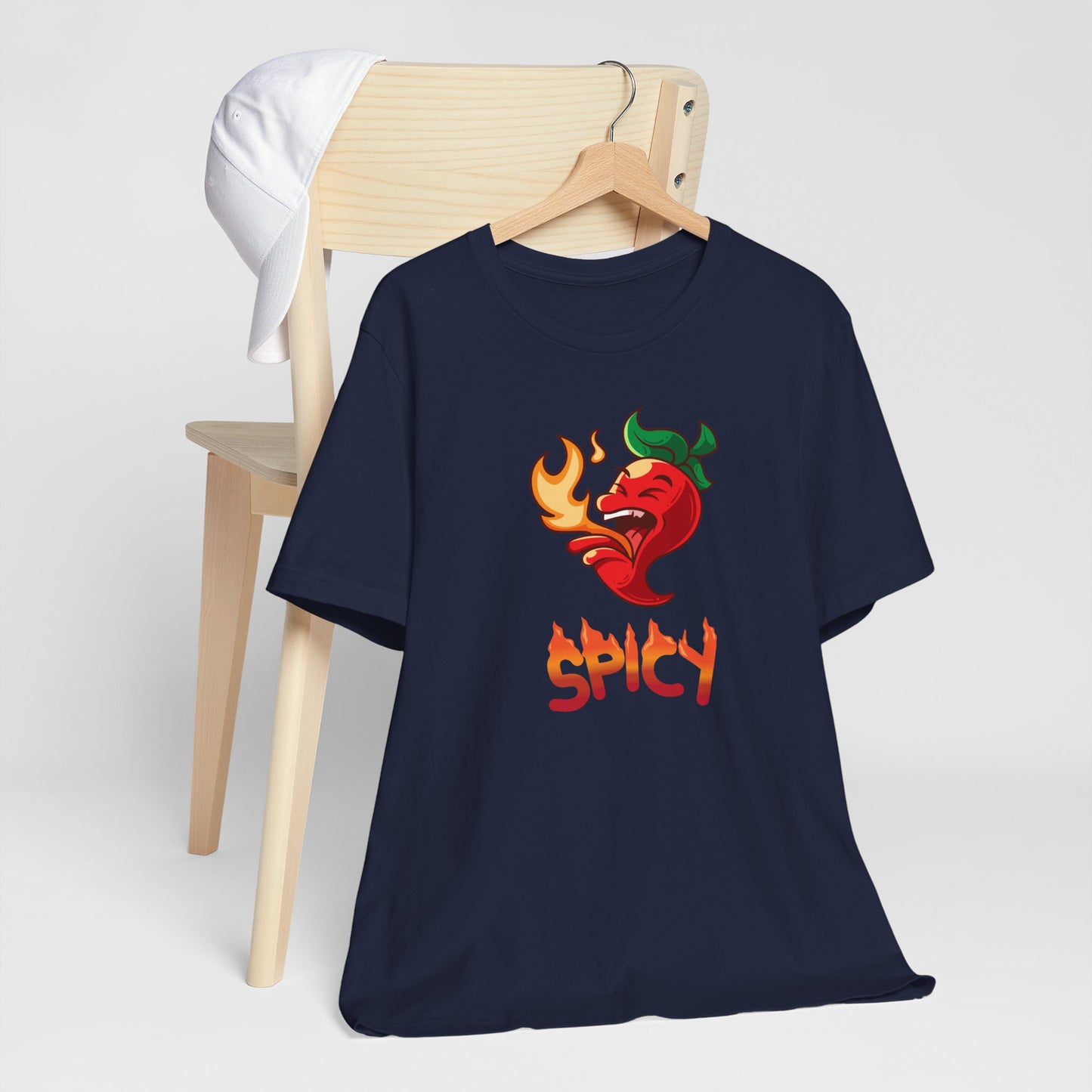 Spicy Pepper T-Shirt | Unique Unisex Funny Foodie Shirt | Spicy Food Lover Veggie Gift |