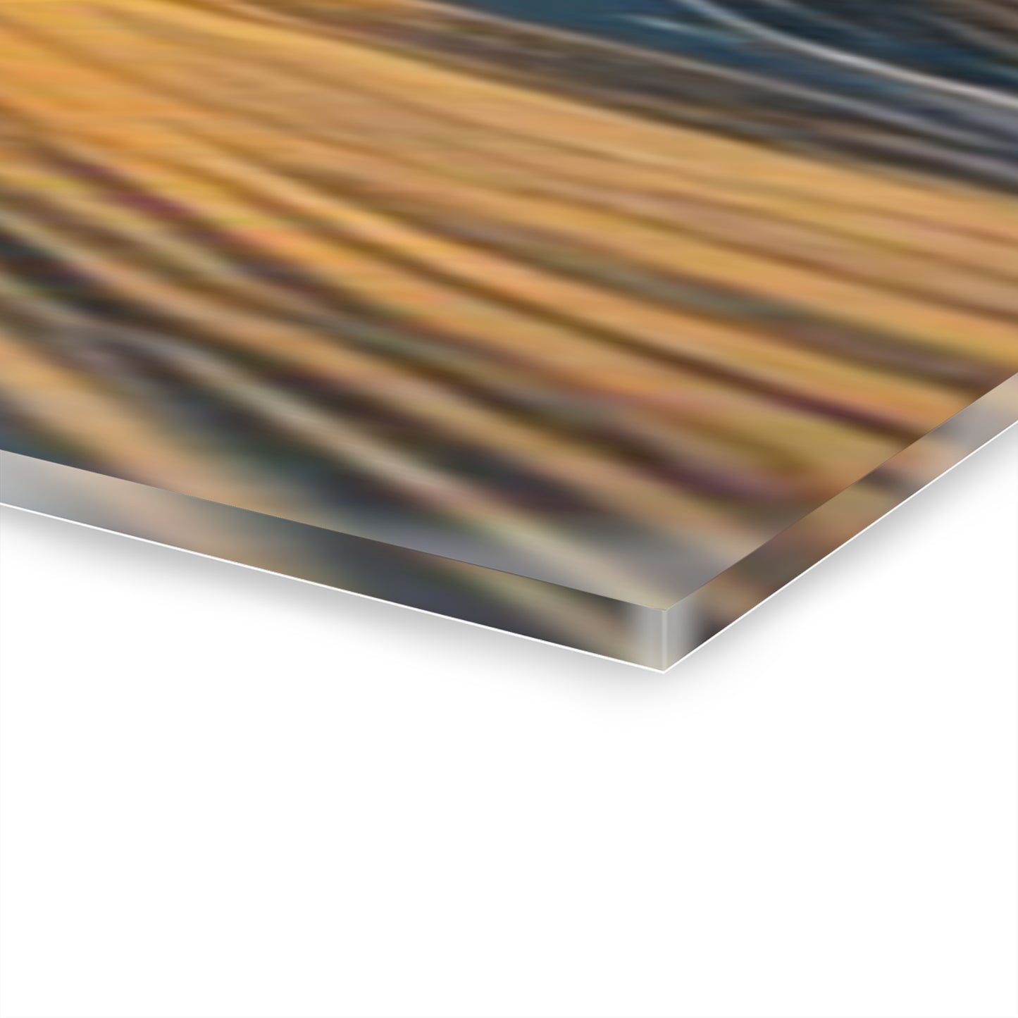 Water Ripple Modern Design Triptych 3-Panel Acrylic Print Wall Art Unique Water Themed Beachy Interior Acrylic Decor