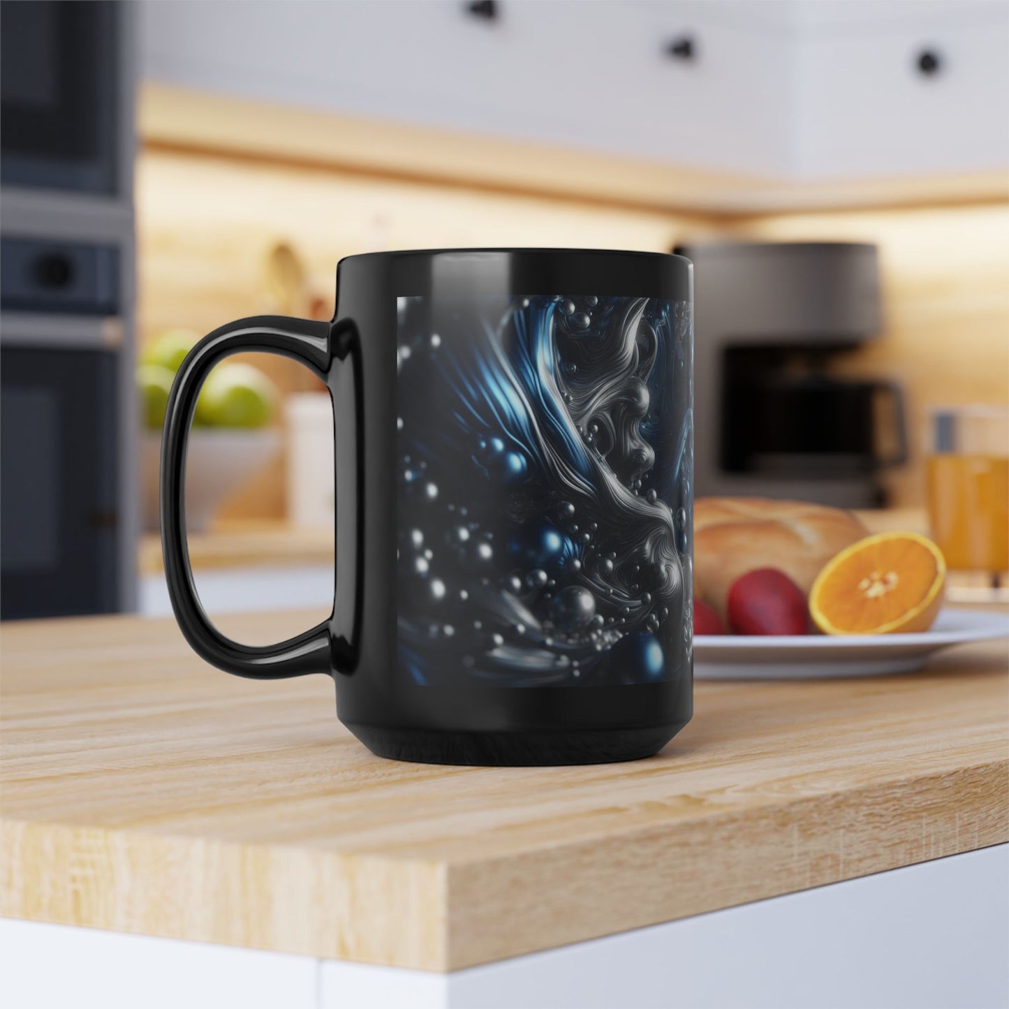 Ceramic Coffee Mug Ocean Wave-Inspired Image Nature Lover Ceramic Tea Cup Ocean Lover Surfer Design Sea Salt Life Ceramic 15 oz Mug