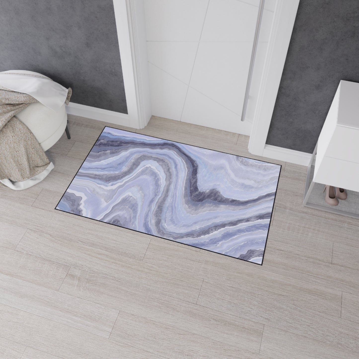 Decorative Heavy Duty Non-Slip Floor Mat Stylish Design Perfect for Entryway Kitchen Décor Garage Rug Coffee Bar Bathroom Floor Door Mat