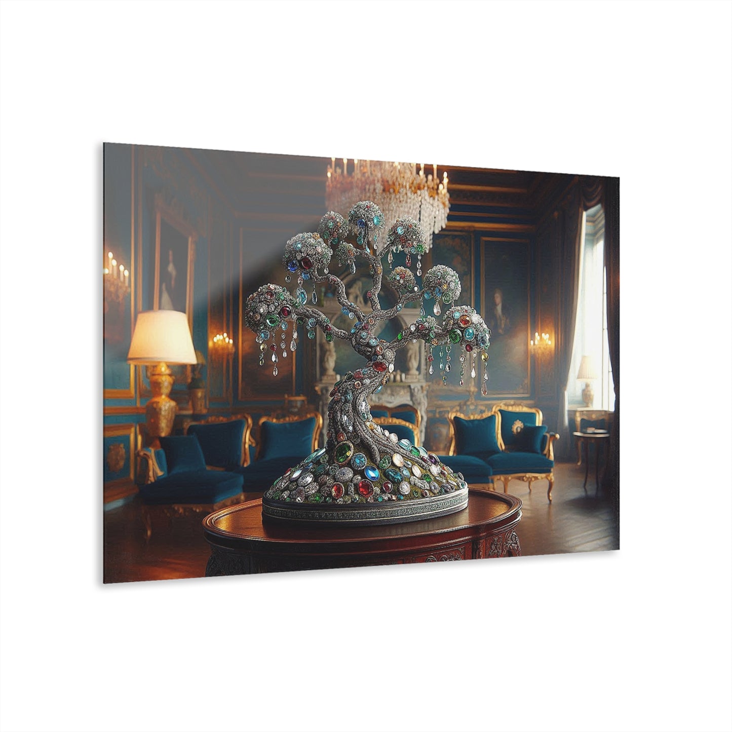 Large Tree of Life Acrylic Print with French Cleat Tree Lover Wall Art Gardener Gift Plant Lover Artwork Modern Home Decor