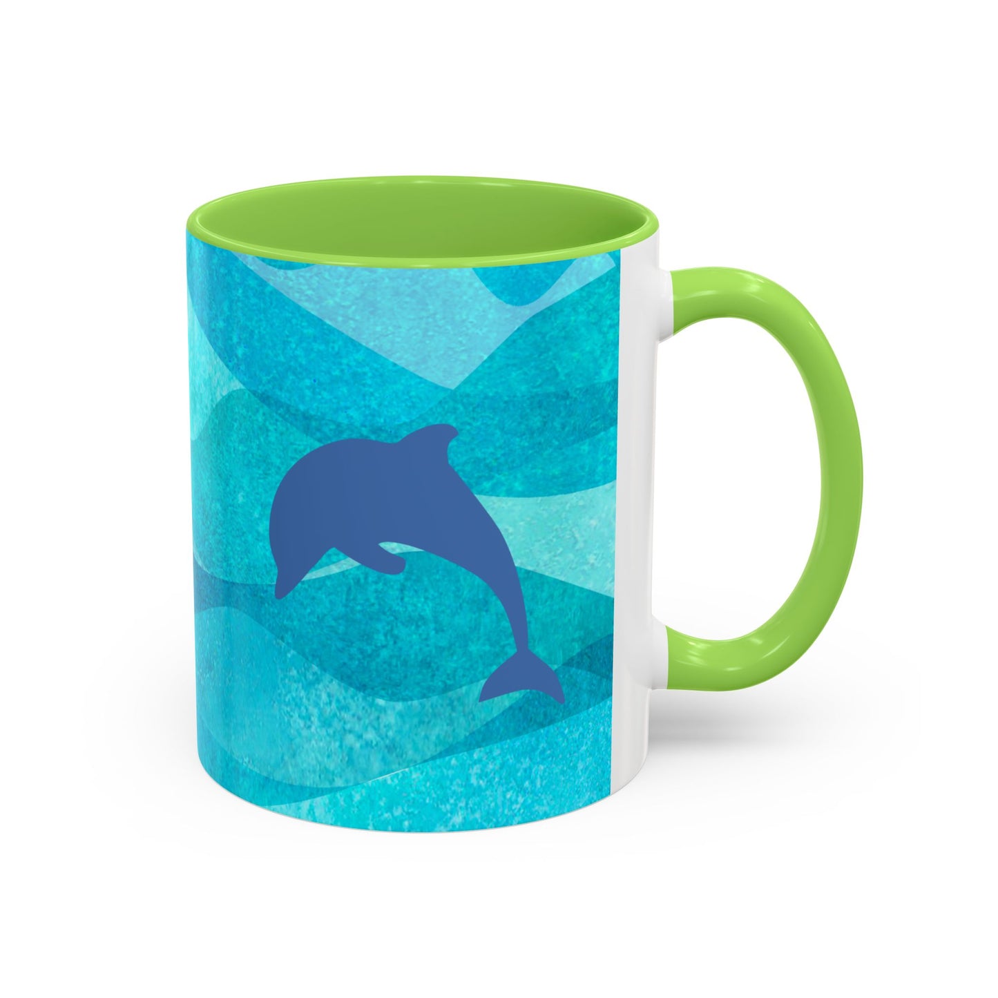 Dolphin Lover Coffee Mug Oceanic Themed Gift Sea Lover Gift Mug Salt Life Gift