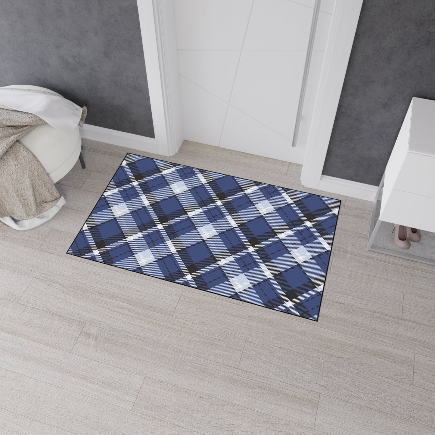 Decorative Heavy Duty Non-Slip Floor Mat Stylish Design Perfect for Entryway Kitchen Décor Garage Rug Coffee Bar Bathroom Floor Door Mat