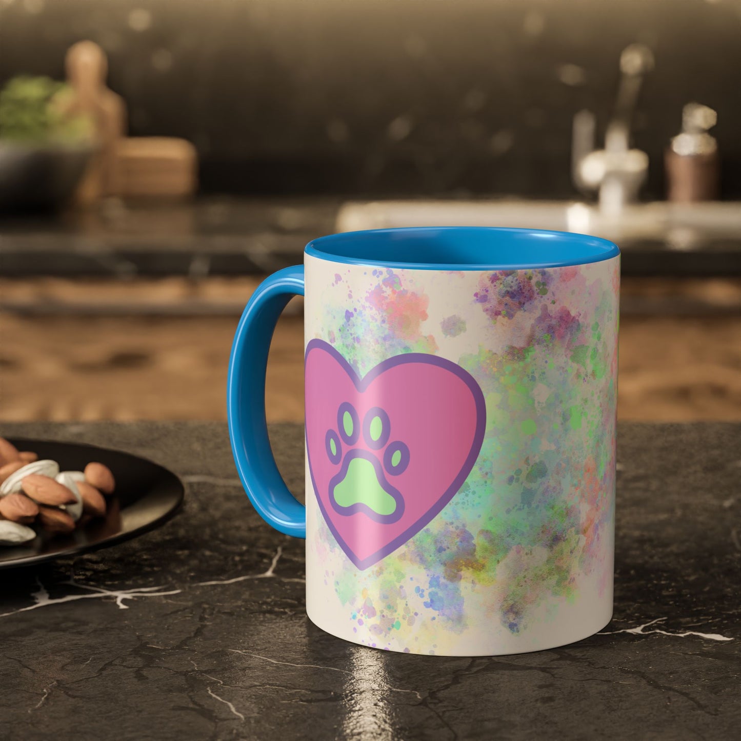 Dog Lover Mug | Pet Lover Gift | Paw Print Mug Animal Lover Gift
