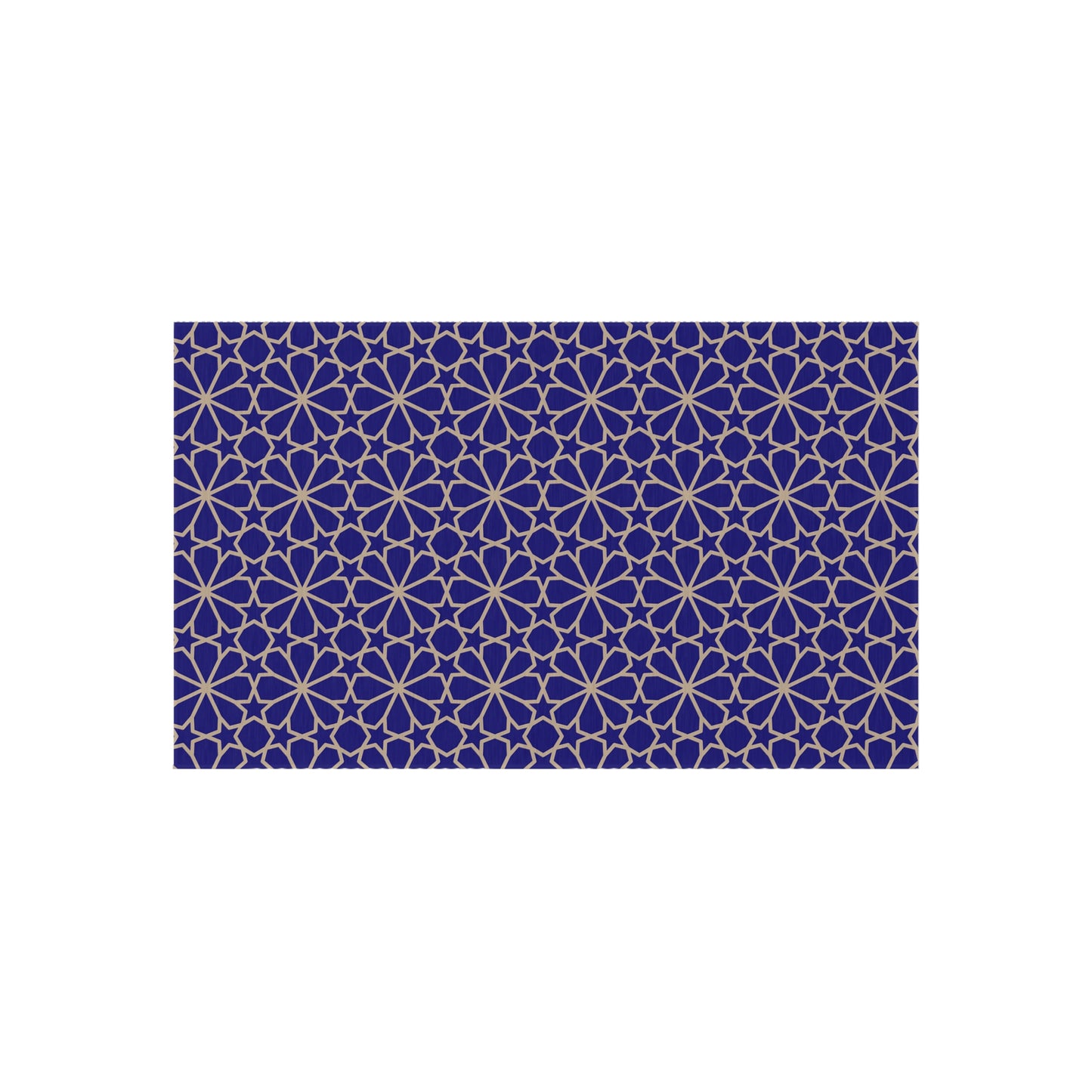 Chenille Outdoor Rug with No-Skid Backing Cozy Blue Outdoor Carpet Patio Decor Gazebo Rug Pool Area Decor Outdoor Kitchen Carpet