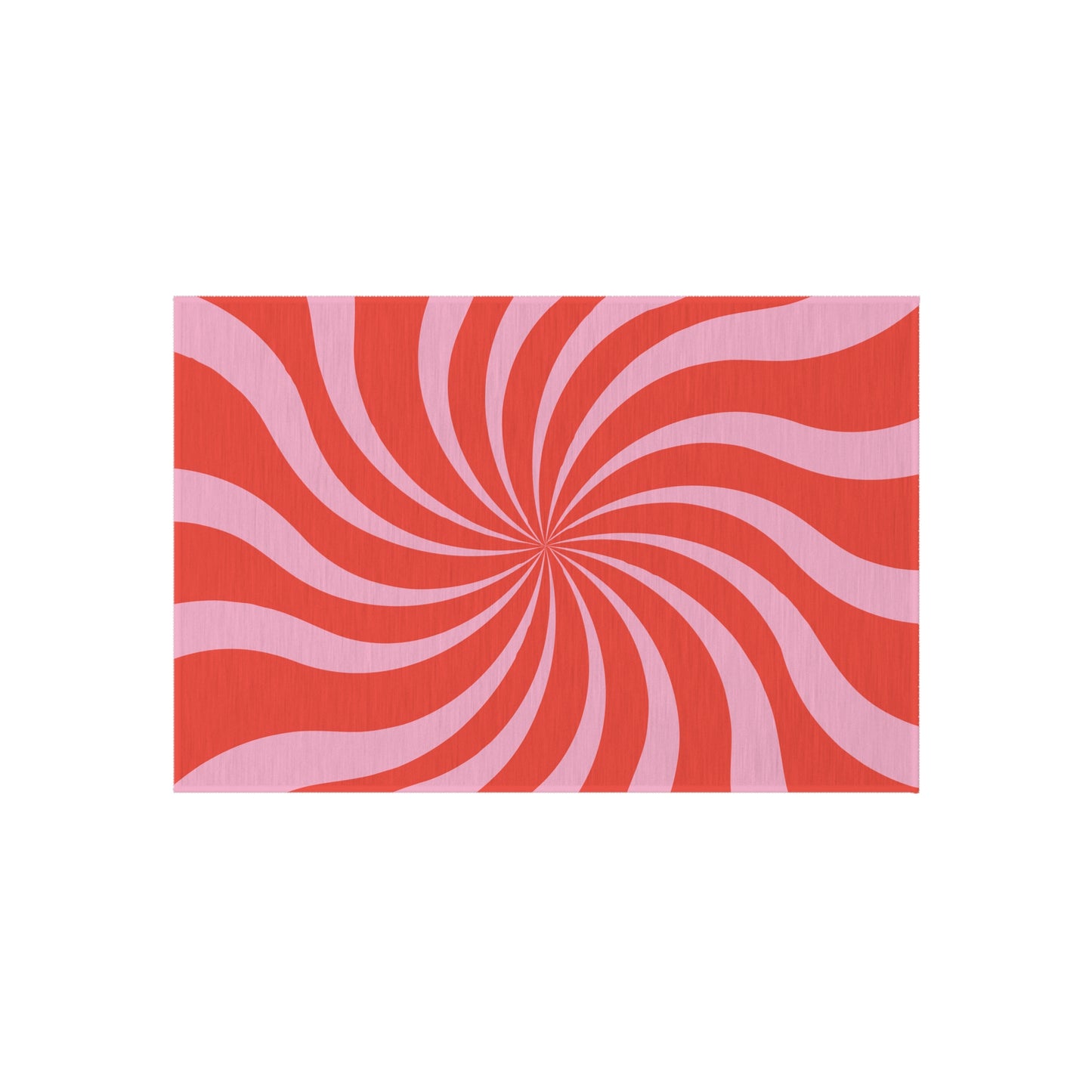 Groovy Retro Chenille Outdoor Rug with No-Skid Backing Cozy Outdoor Carpet Patio Decor Beachy Gazebo Rug Pool Area Outdoor Kitchen Decor