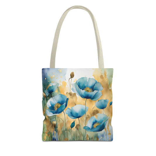 Floral Design Field of Flowers Tote Floral Grocery Wildflower Shopping Bag Cottage Core Gift Bag Boho Bag Poppy Tote Mom Gift