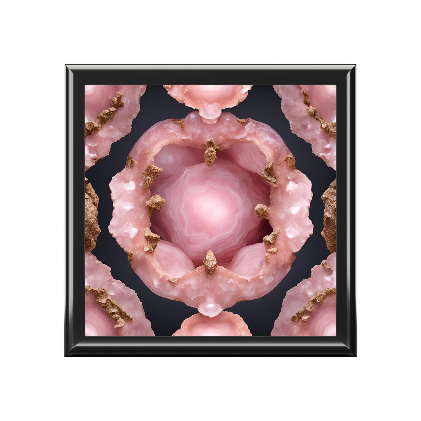 Unique Jewelry Box Trinket Box Bedroom Dresser Decor Vanity Gift Box - 3 colors to choose from