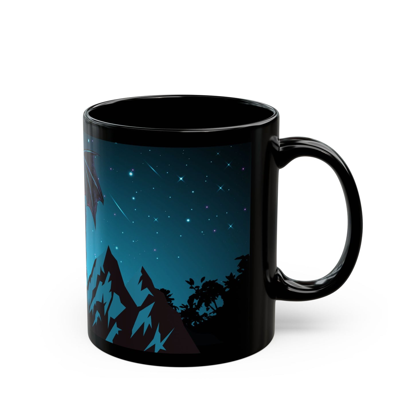 Roaring Dragon Coffee Mug Anime Sci-Fi Gift Mug