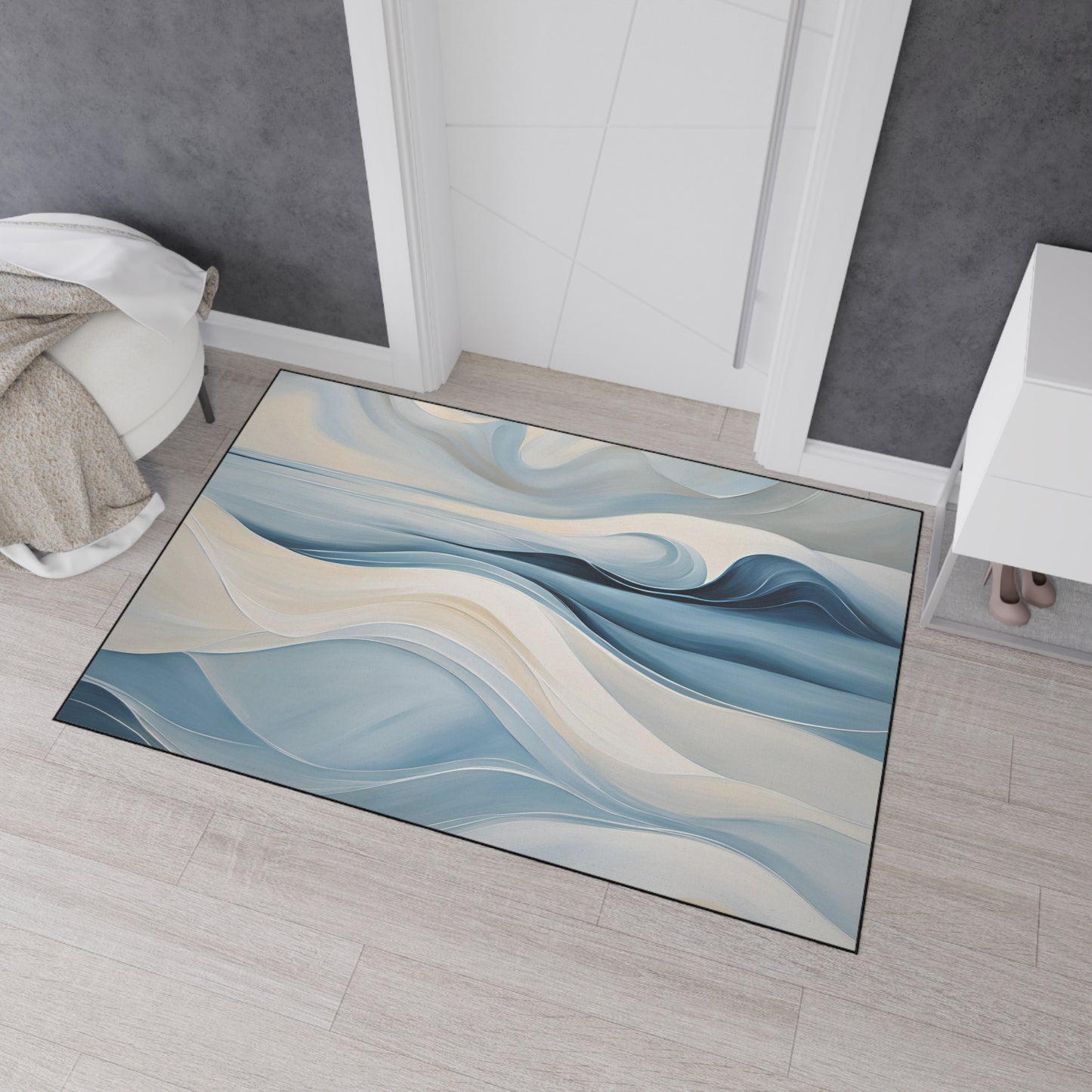 Decorative Heavy Duty Non-Slip Floor Mat Stylish Design Perfect for Entryway Kitchen Décor Garage Rug Coffee Bar Bathroom Floor Door Mat