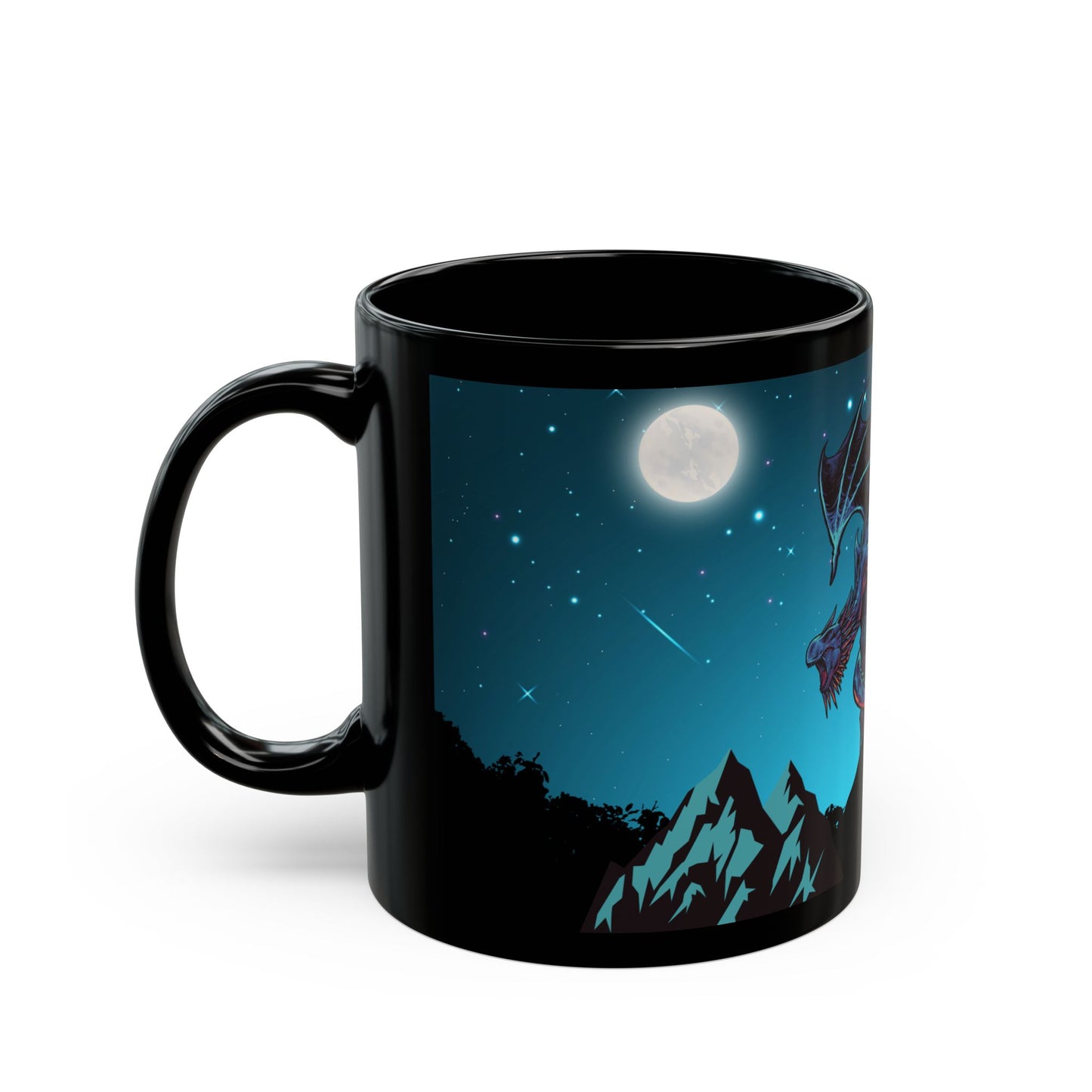 Roaring Dragon Coffee Mug Anime Sci-Fi Gift Mug
