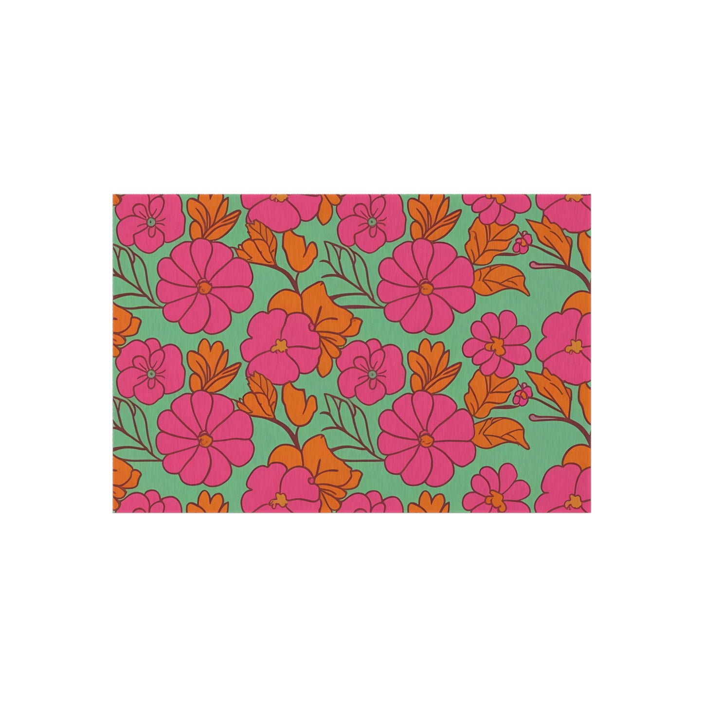 Chenille Outdoor Rug with No-Skid Backing Cozy Outdoor Carpet Patio Decor Gazebo Tropical Rug Pool Area Decor Outdoor Kitchen Carpet